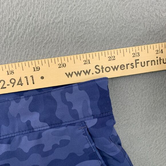 Peter Millar Golf Shorts Mens Size 42 Stretch Flat Front Camo Beige 10" Inseam - Picture 7 of 12